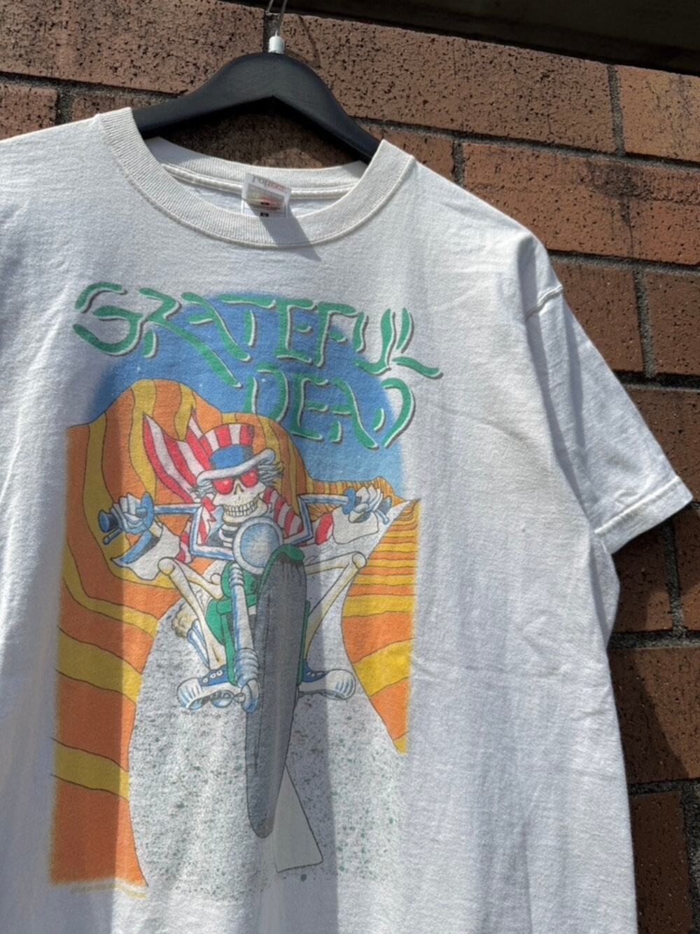 1989 Grateful Dead Pre Tour Dates Print 80s Vintage Spring Summer Tee Shirt